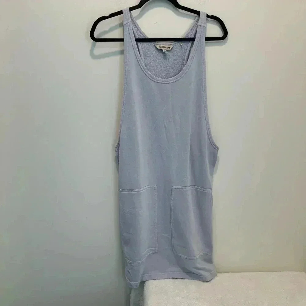 toad&co overall minidress size s